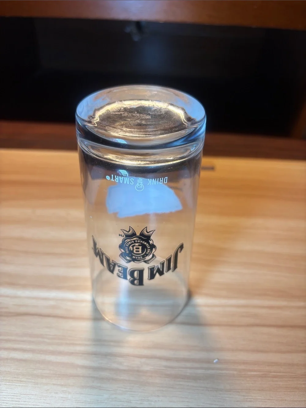 Kansas City Chiefs Jim Beam Glass - Red & White